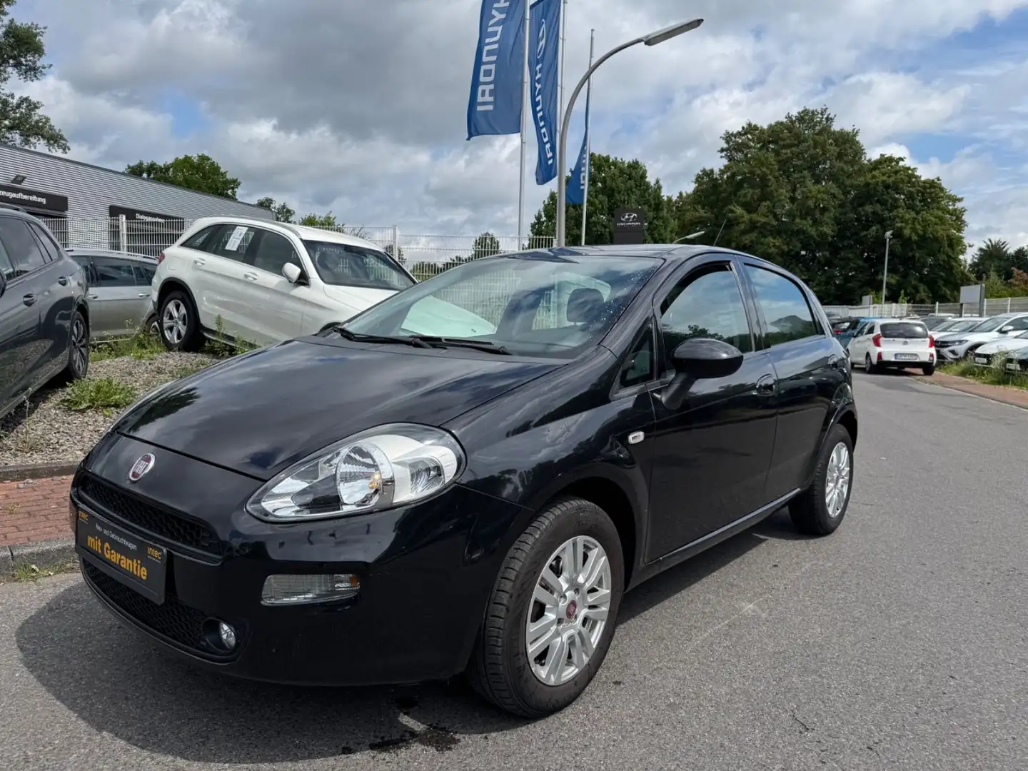 Fiat Grande Punto GRANDE PUNTO/57KW/1.HAND/KLIMA/ALU/58TKM/S.HEFT! Noir - 1