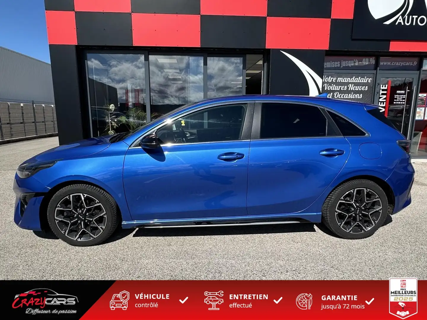 Kia Ceed / cee'd GT Line 1.5 T-GDI - 160 - DCT Bleu - 2