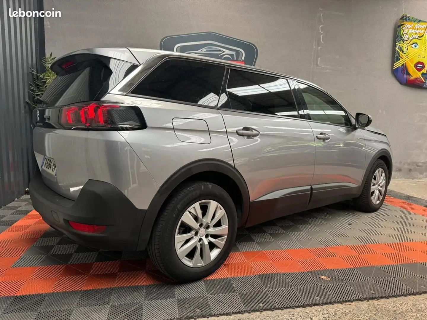 Peugeot 5008 1.5 Hdi 130ch active business 7 places 111.000kms  Gris - 2