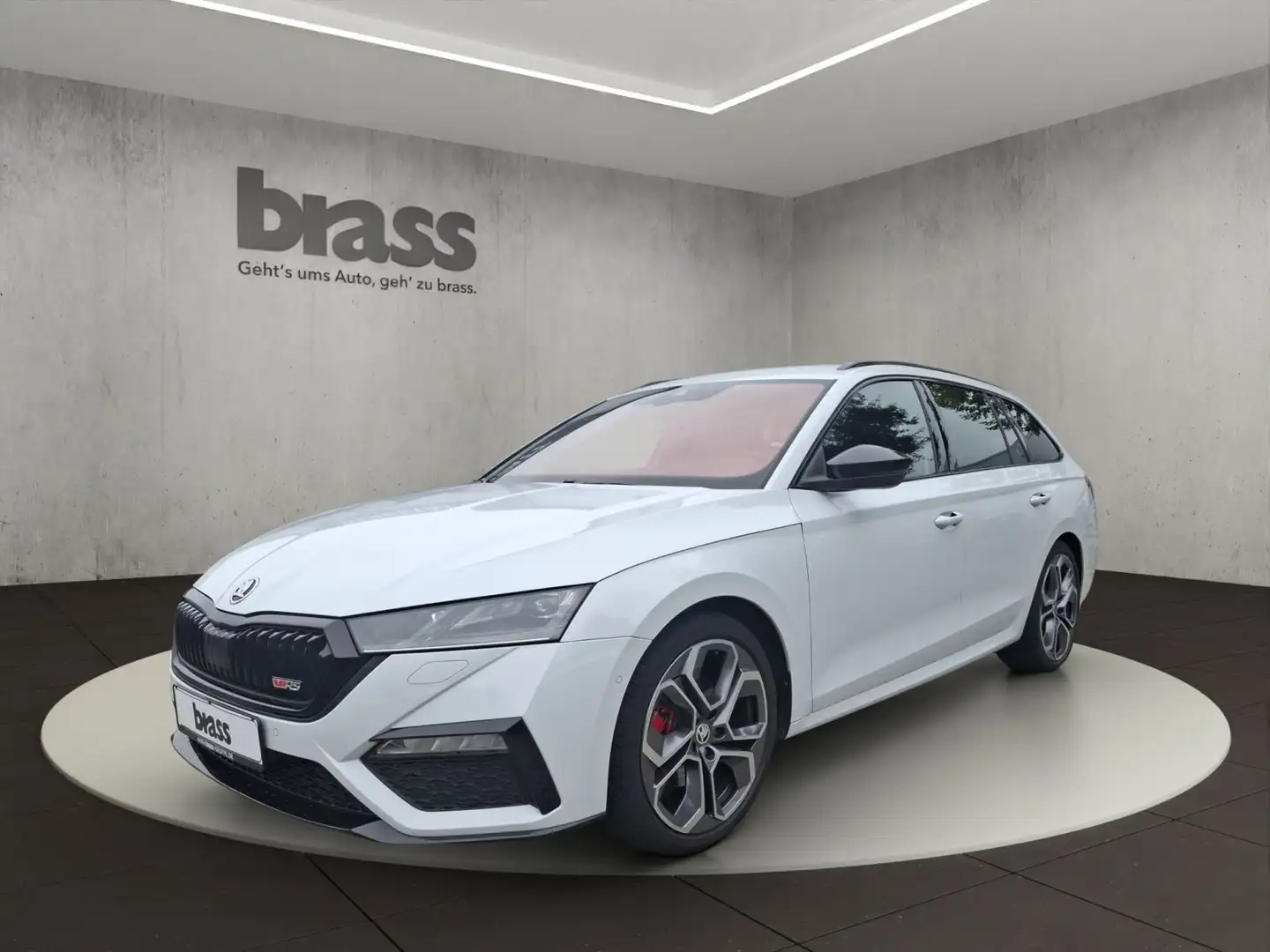 Skoda Octavia Combi RS Weiß - 1