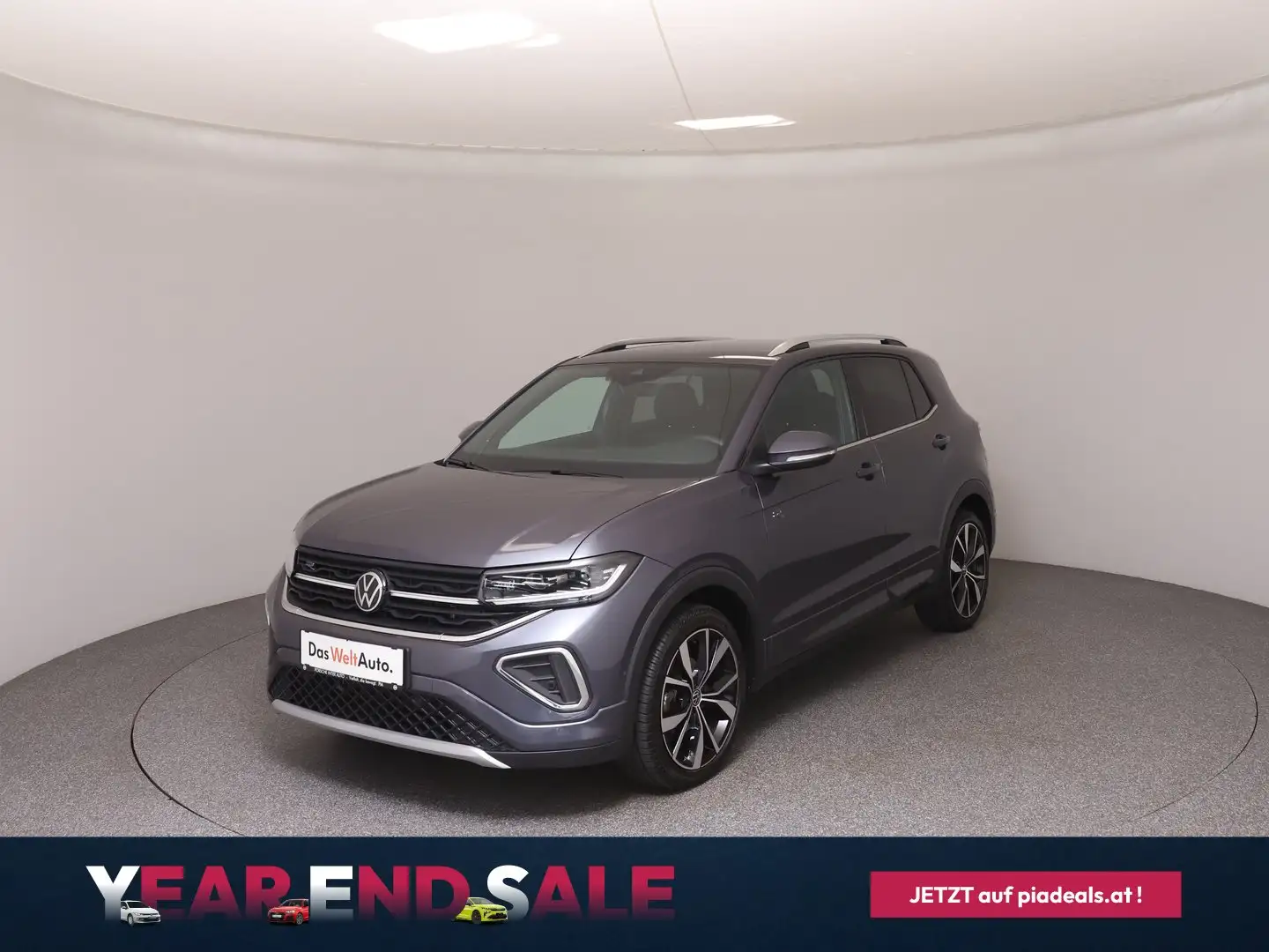 Volkswagen T-Cross R-Line TSI DSG Grau - 1