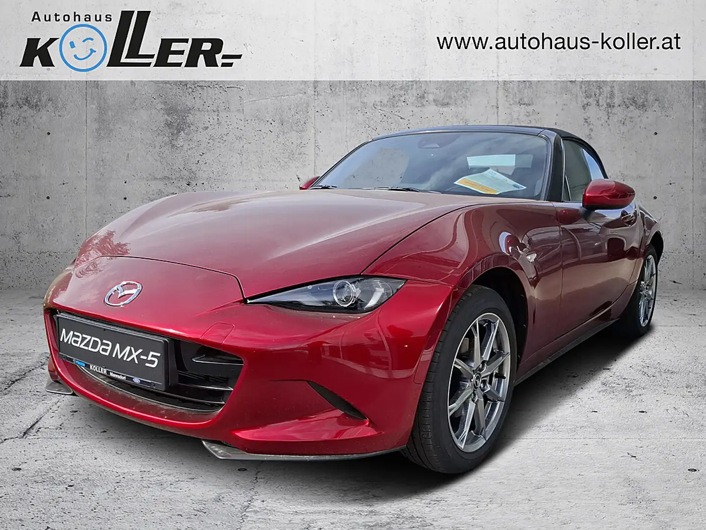 Mazda MX-5 / inkl. Alu-WR / 1.5 SKYACTIV-G 136 Exclusive-Line Rot - 1