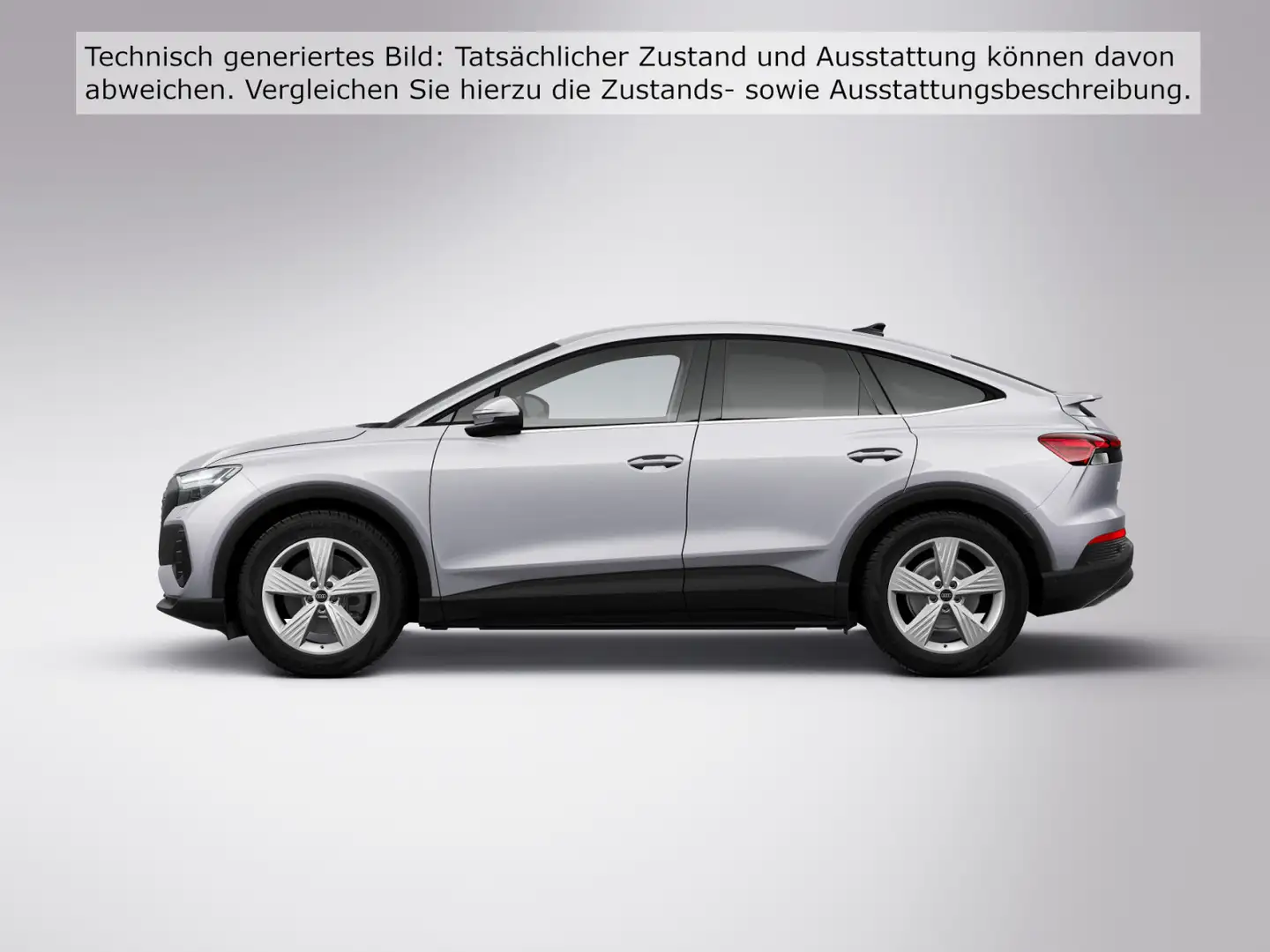 Audi Q4 e-tron 45*MATRIX*NAVI-PLUS*19ZOLL*P Silber - 2