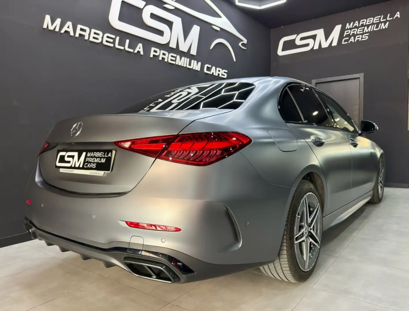 Mercedes-Benz C 300 300e 9G-Tronic Gris - 2