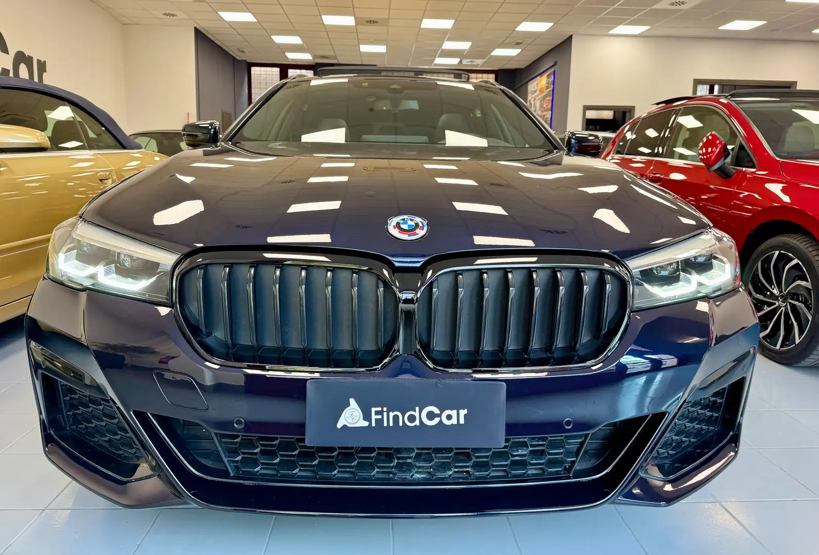 BMW 530 d Touring mhev 48V xdrive Msport auto Nero - 2