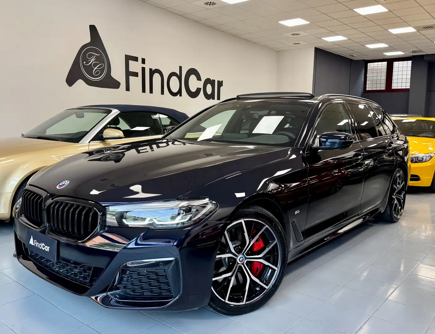 BMW 530 d Touring mhev 48V xdrive Msport auto Nero - 1