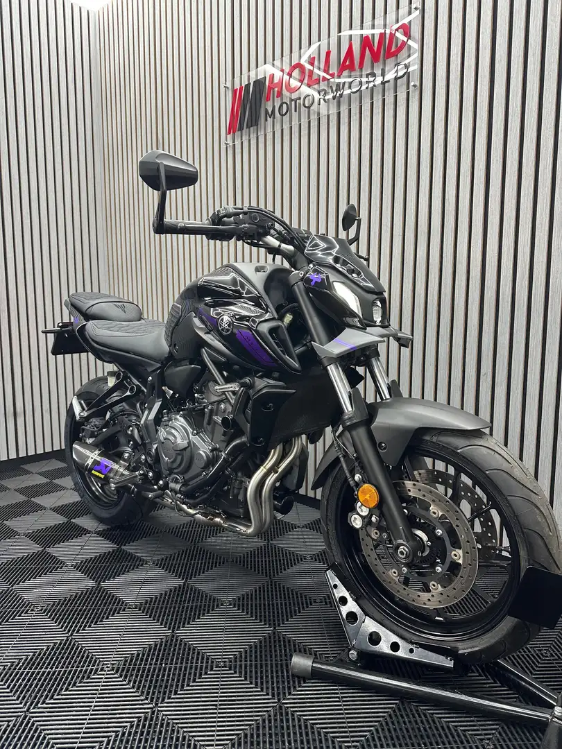 Yamaha MT-07 Paars - 2