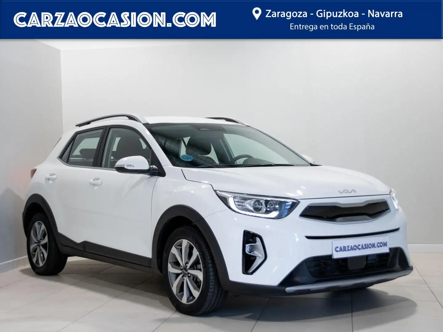 Kia Stonic 1.0 T-GDi MHEV Drive 100 Blanco - 1