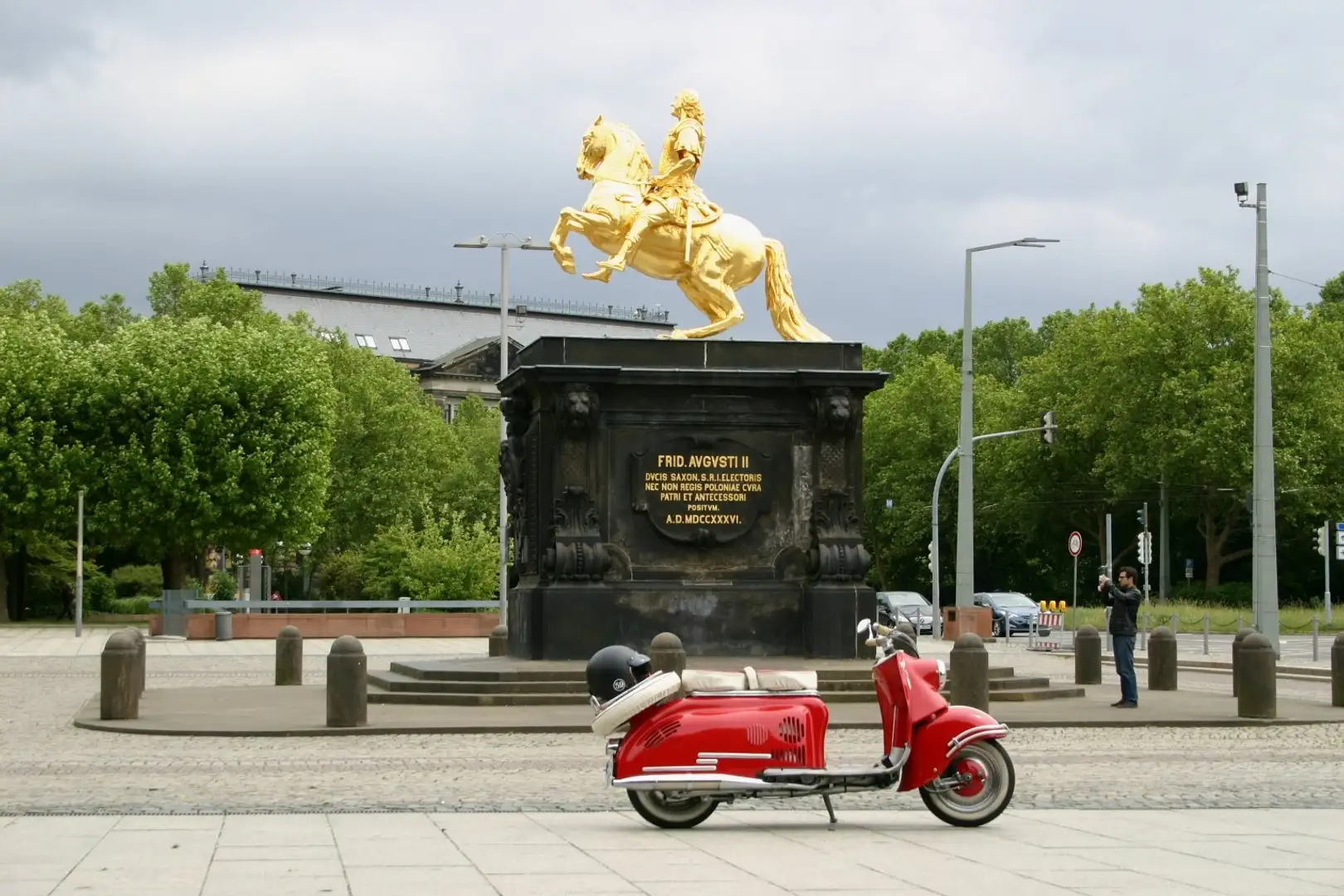 IWL SR 59 Berliner Roller Červená - 1