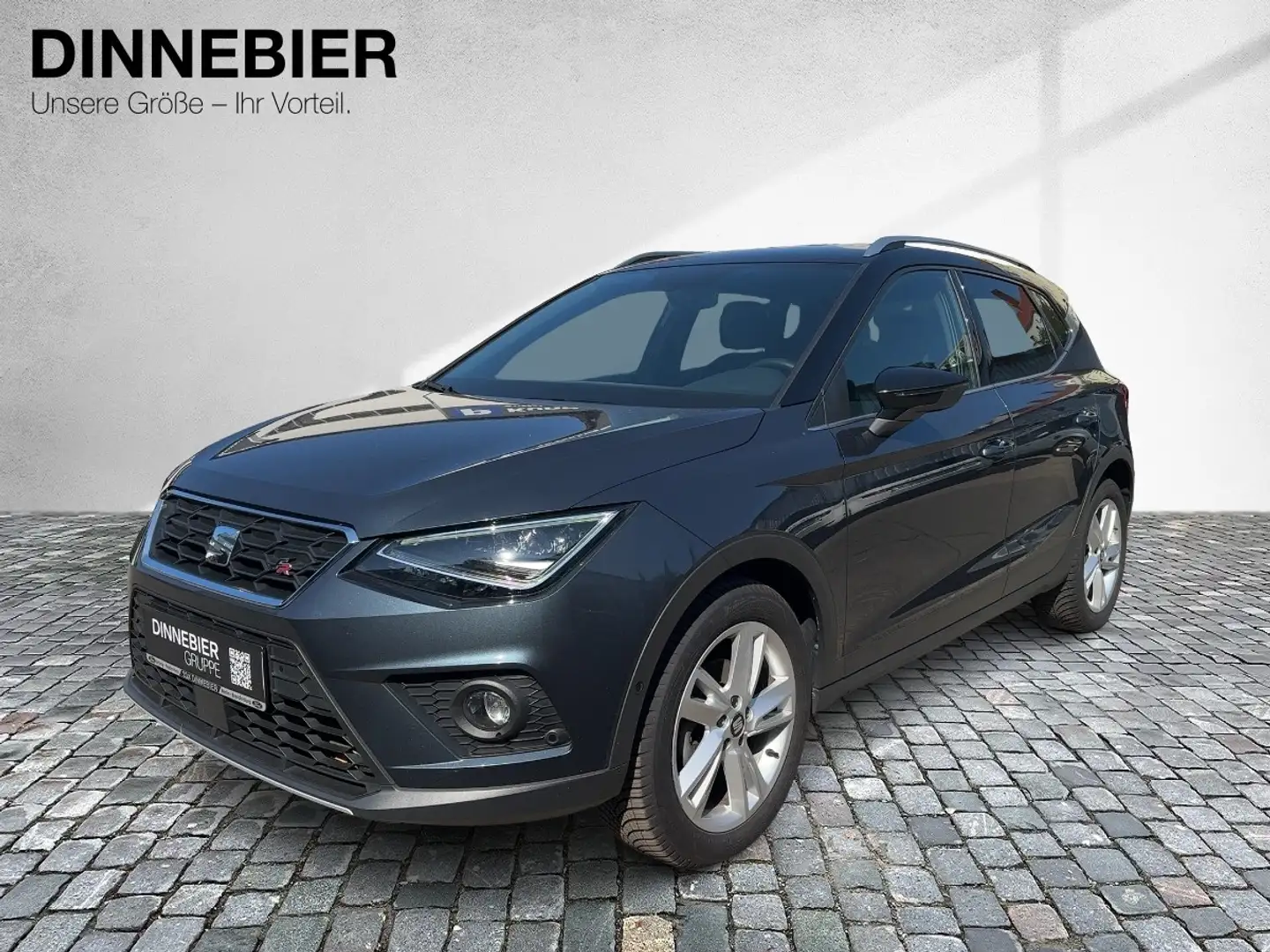 SEAT Arona 1.5 TSI FR LED+Kamera+Navi+Allwetter Gris - 2