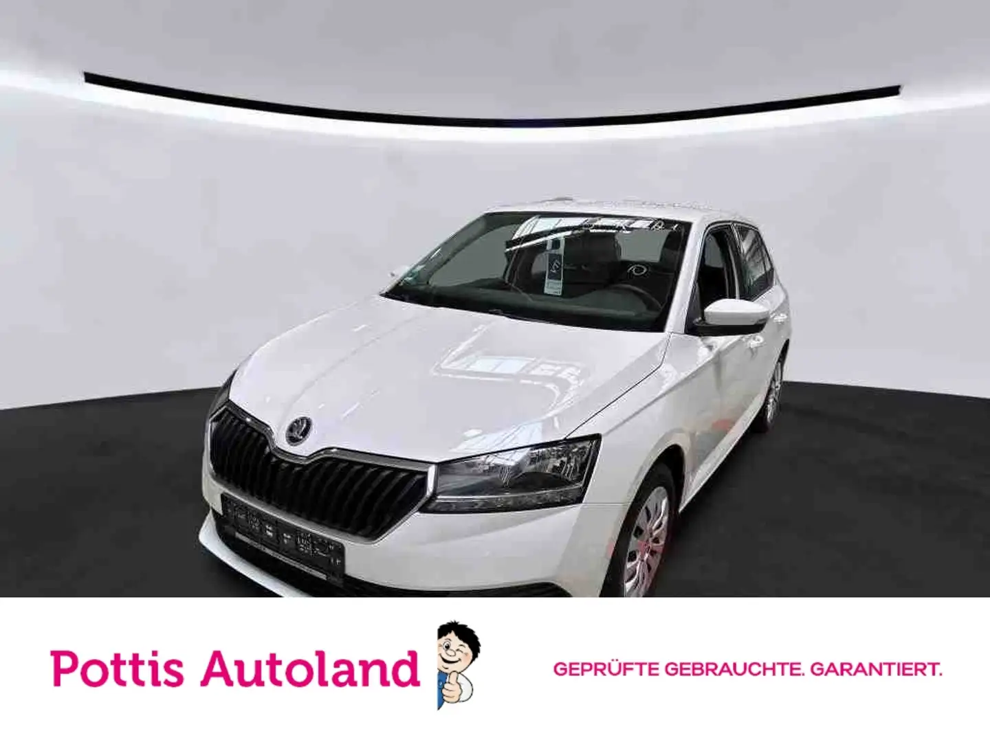 Skoda Fabia 1.0 TSI ACTIVE KLIMA BLUETOOTH Wit - 1