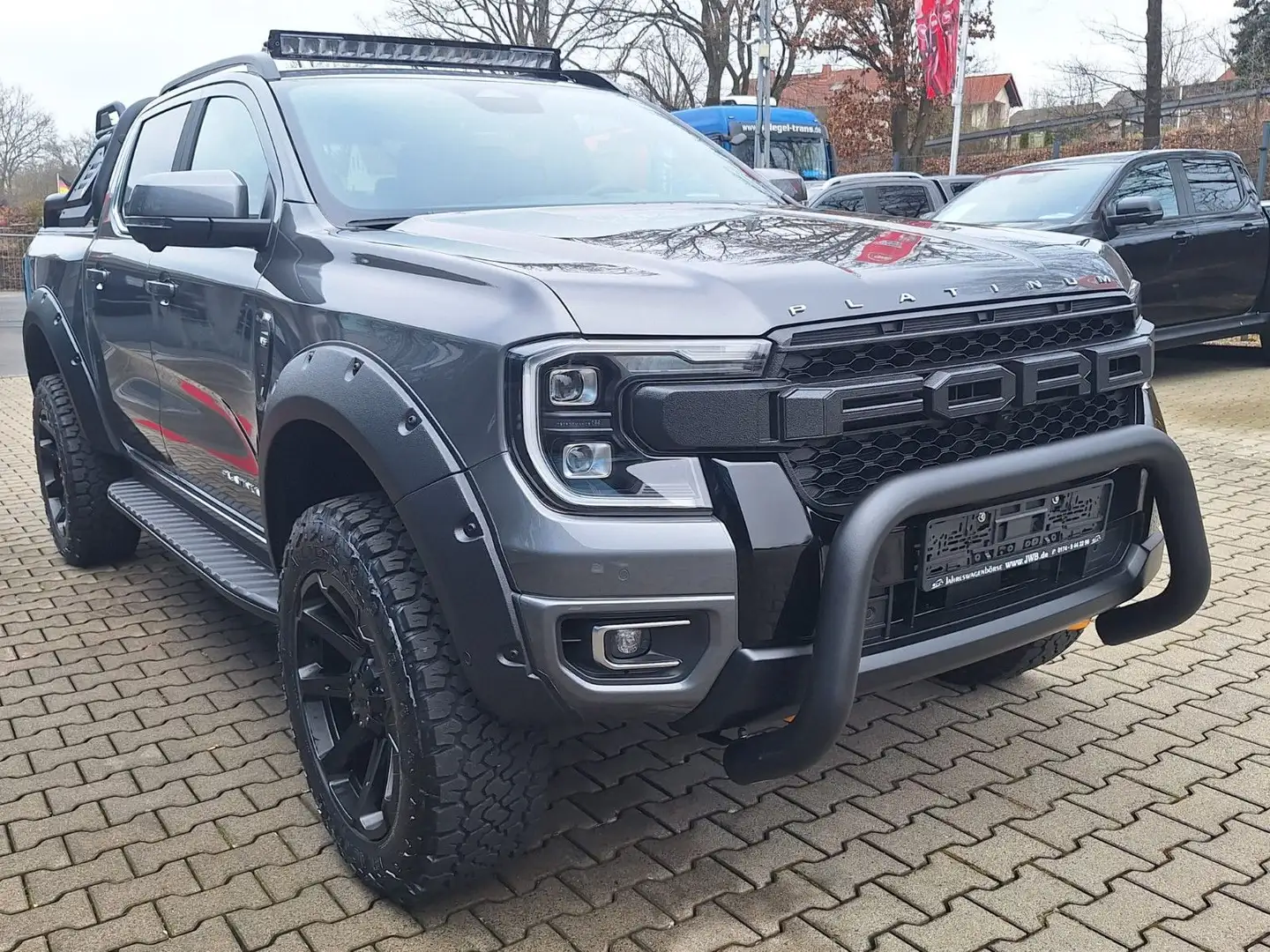 Ford Ranger Platinum 3,0d UMBAU Tech73 AHK Rollo Standhzg Schwarz - 2