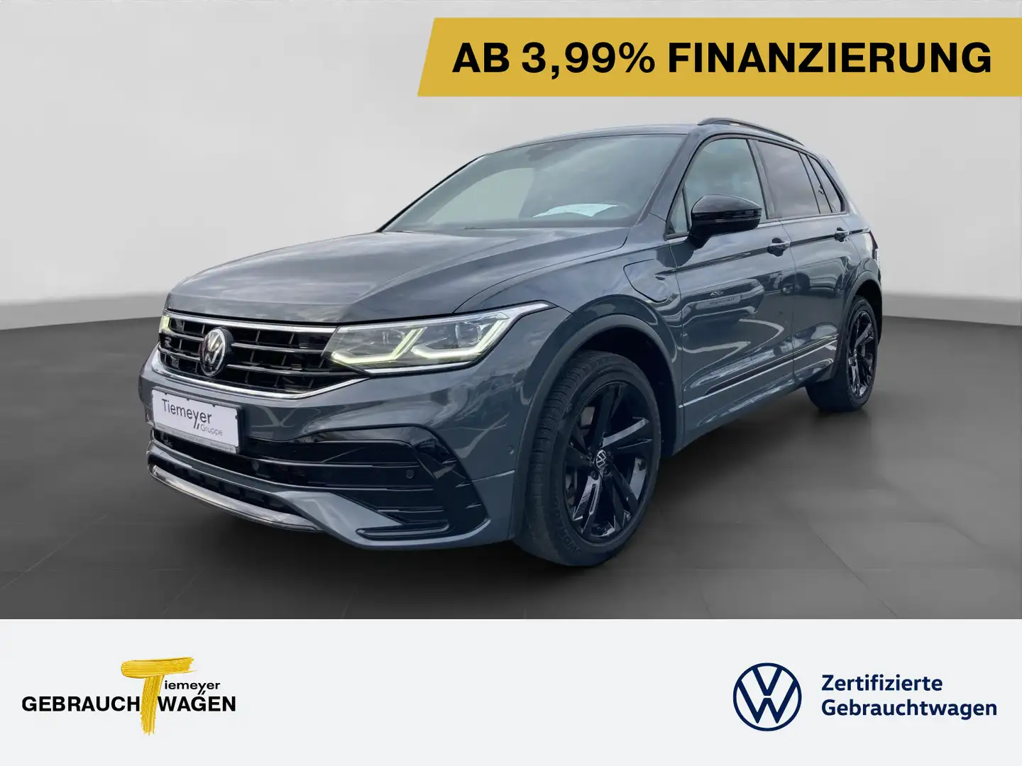 Volkswagen Tiguan 1.4 eHybrid R-LINE BLACK STYLE MATRIX L19 Grau - 1
