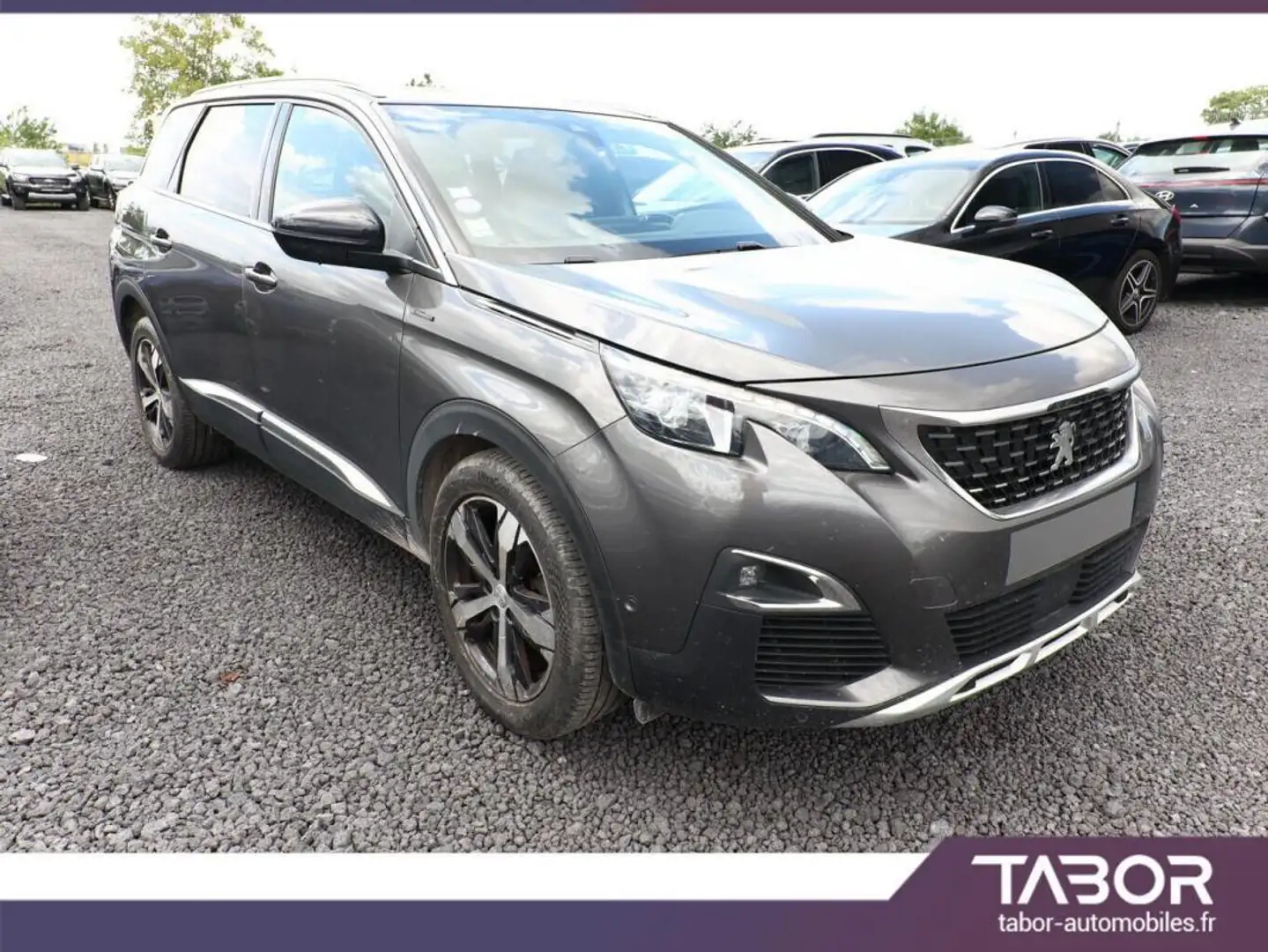 Peugeot 5008 1.6 THP 165 Aut Allure 7P Pano GPS Gris - 2