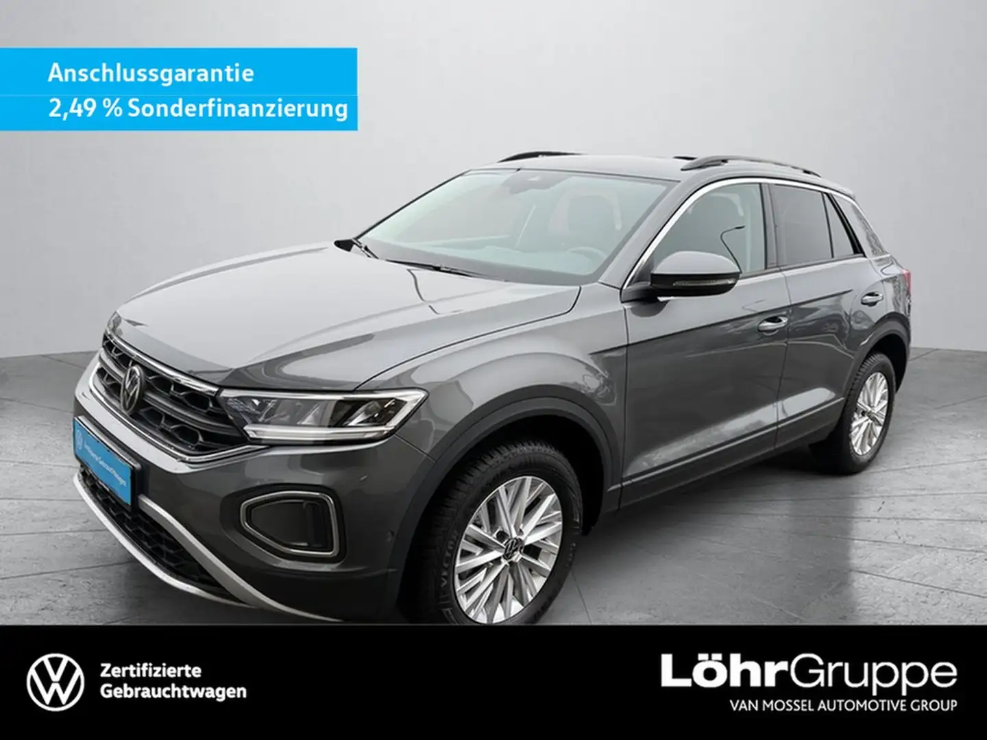 Volkswagen T-Roc k 1.5 l TSI 6-Gang AHK Grau - 1