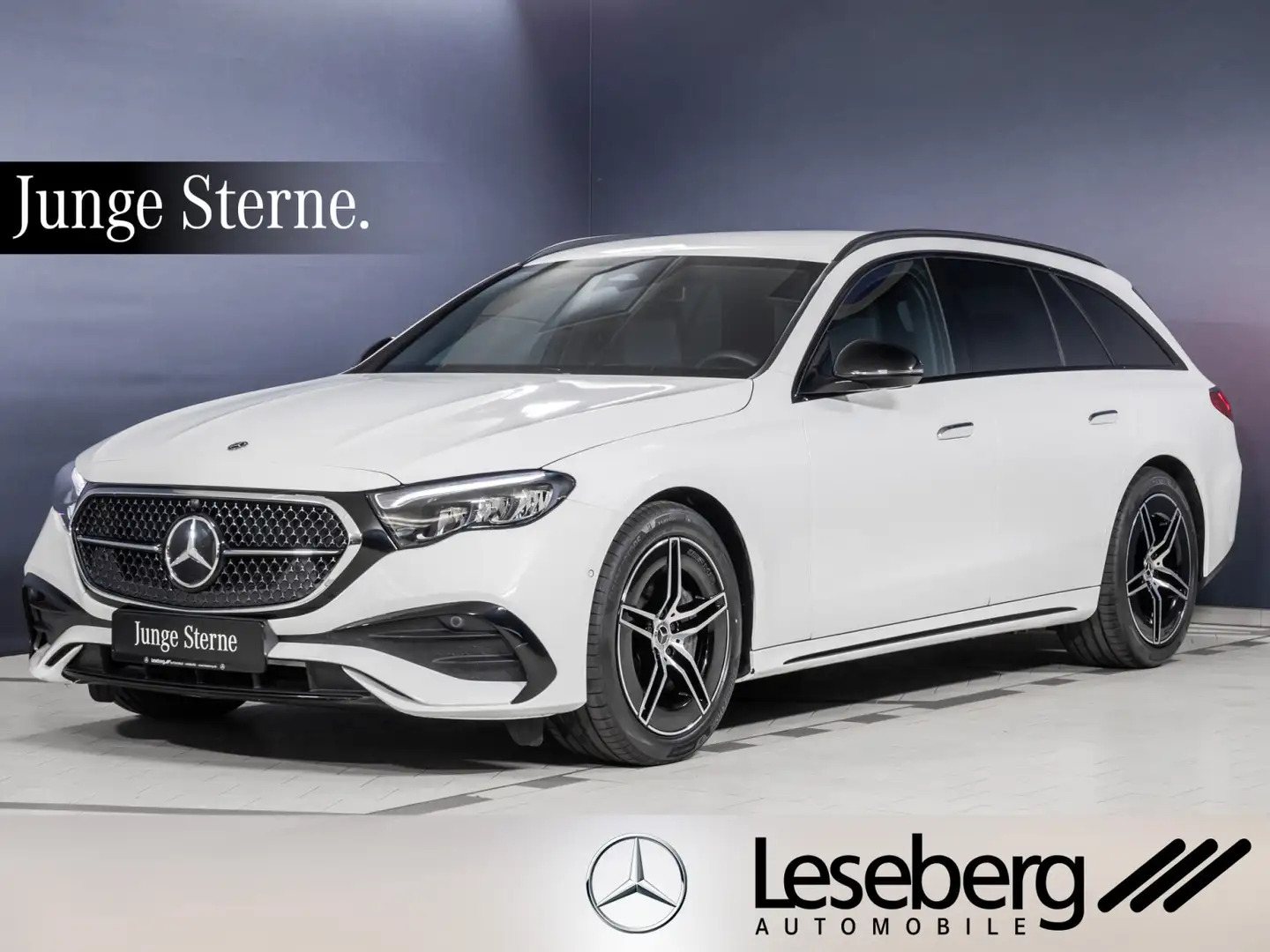Mercedes-Benz E 200 E 200 T 4M AMG LED/ AHK/ Kamera/ Distronic/ DAB/ Weiß - 1