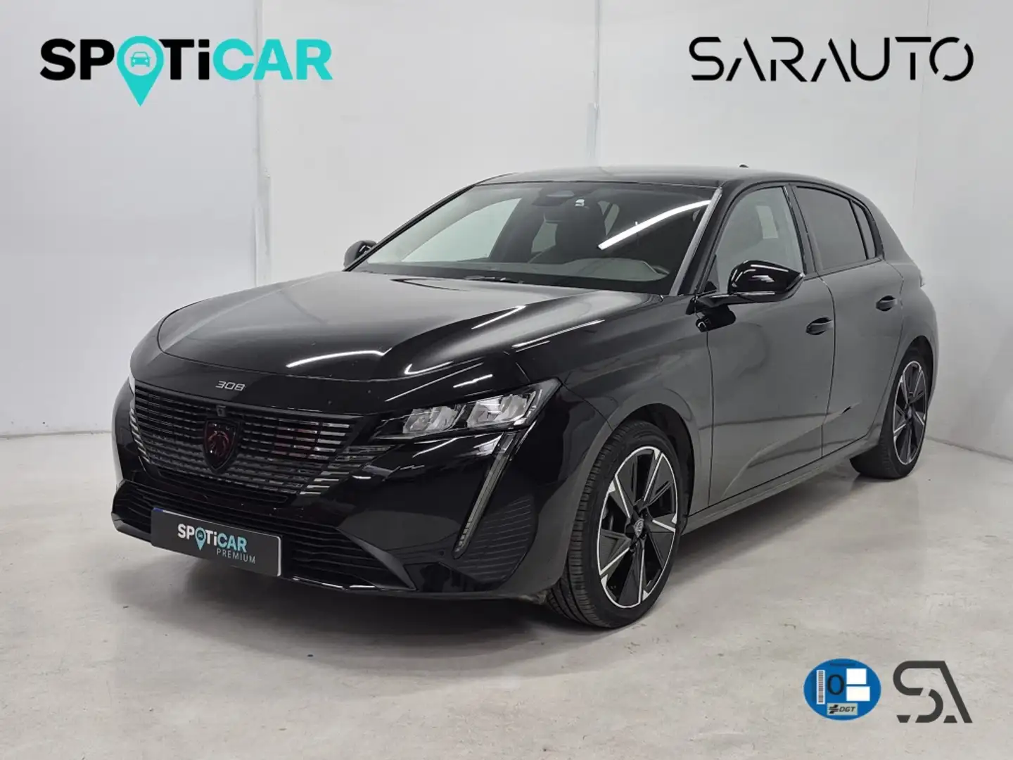 Peugeot 308 Allure Eléctrico 156 115Kw Negro - 1