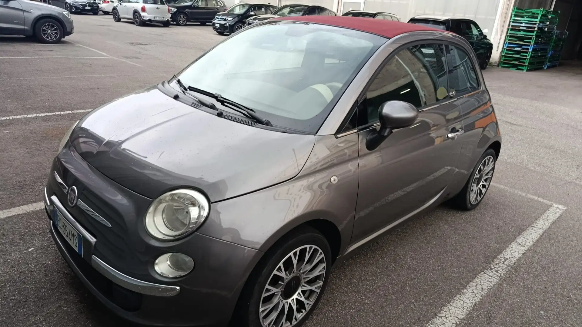 Fiat 500C 500C 1.2 Lounge 69cv Grau - 2
