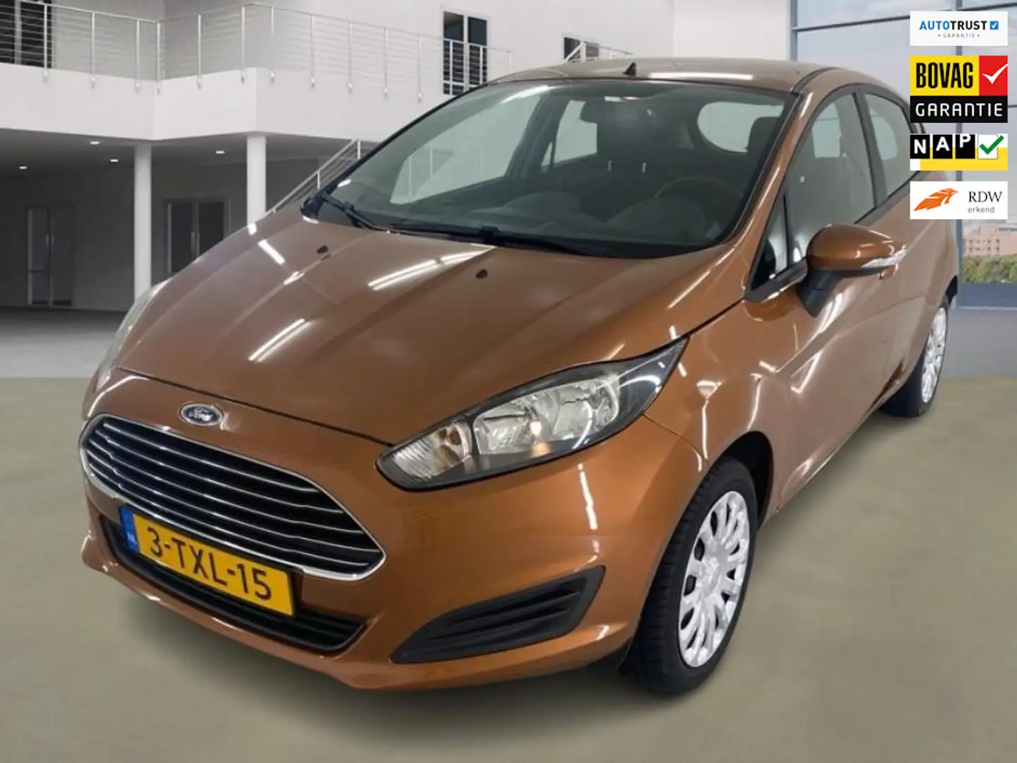 Ford Fiesta 1.0 Style 1e Eigenaar 85.400 km +NAP NL-auto Brun - 1