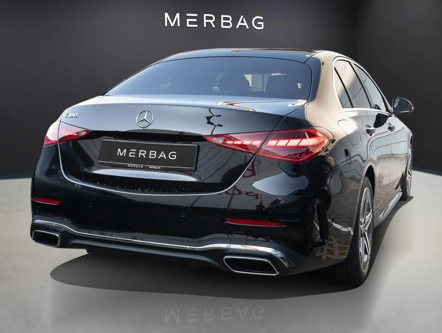 Mercedes-Benz C 180 S-Sitz ParkAss. LED LM SpurH SD Sport KAM Noir - 2