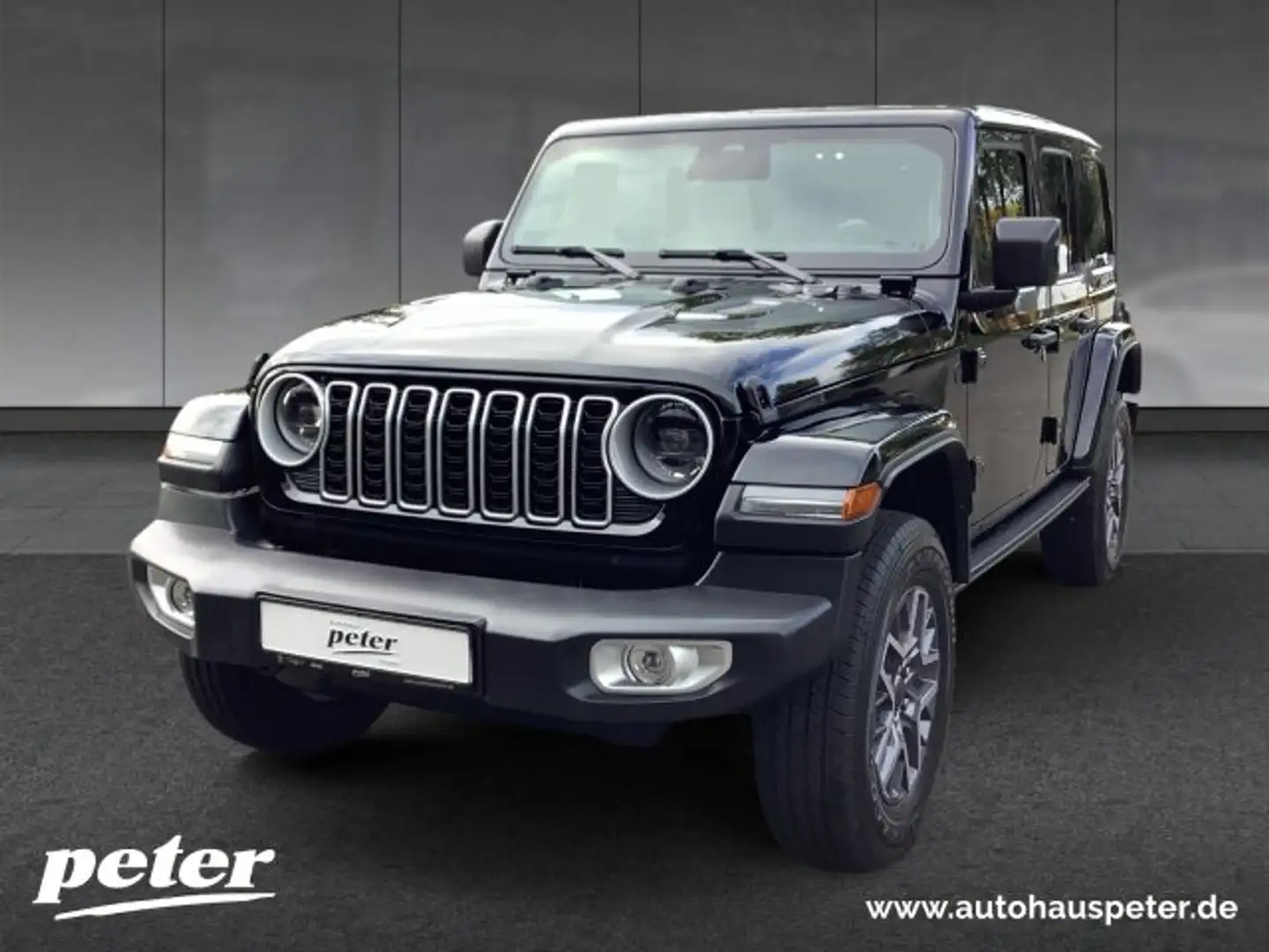 Jeep Wrangler WRANGLER ICE MY25 Sahara 2.0lT-GDI 4x4 AT8 Schwarz - 1