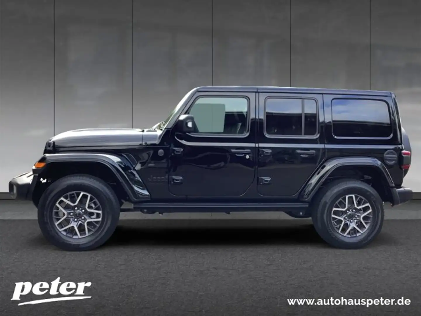 Jeep Wrangler WRANGLER ICE MY25 Sahara 2.0lT-GDI 4x4 AT8 Schwarz - 2