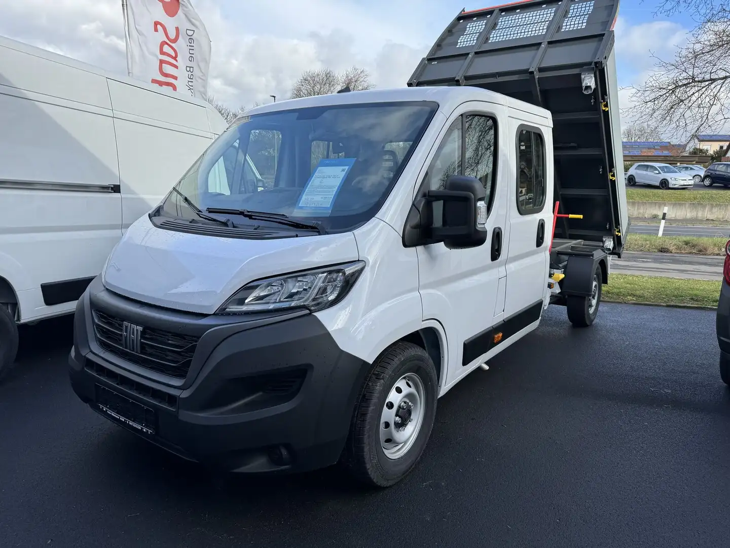 Fiat Ducato Serie 9 140 L4 Scattolini-Kipper RS: 4035 mm Bílá - 1
