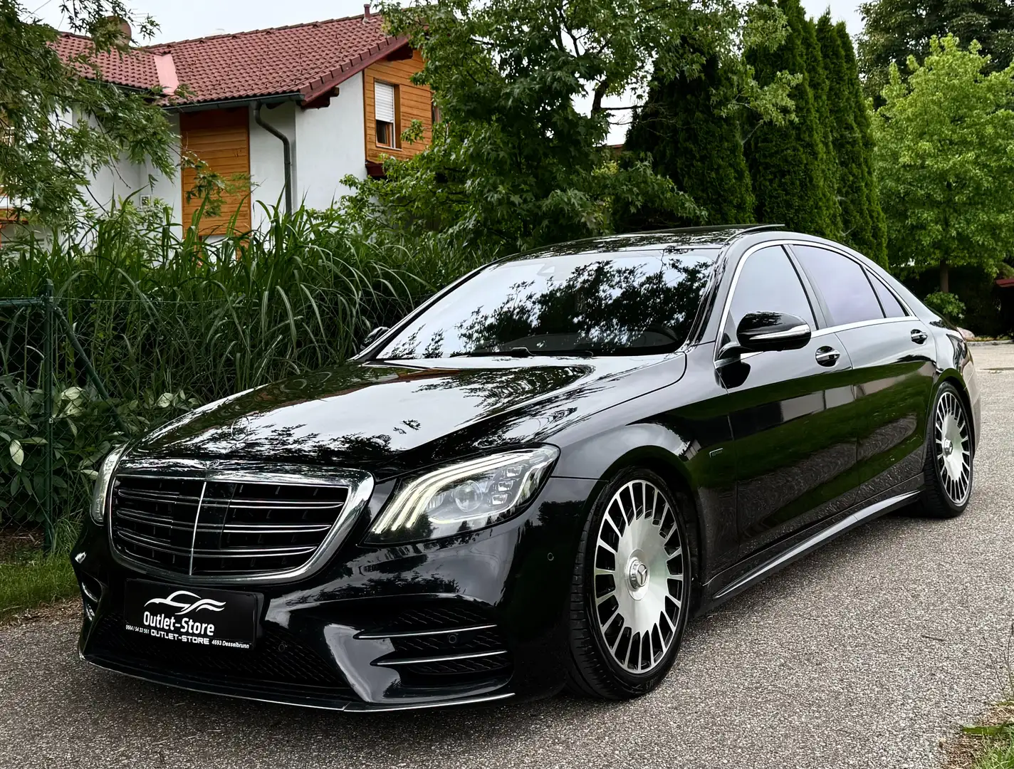 Mercedes-Benz S 560 E Lang*AMG-Line*Panorama*Chauffeur-Paket*VOLL* Nero - 1