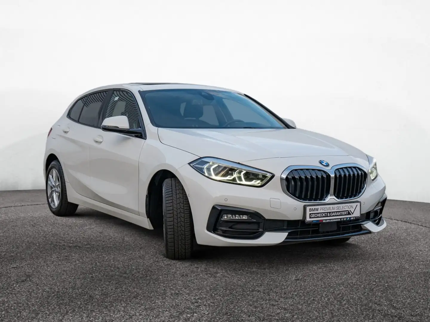BMW 118 i Sport Line PANO+KAM+LED+NAVI+SHZG Blanc - 2