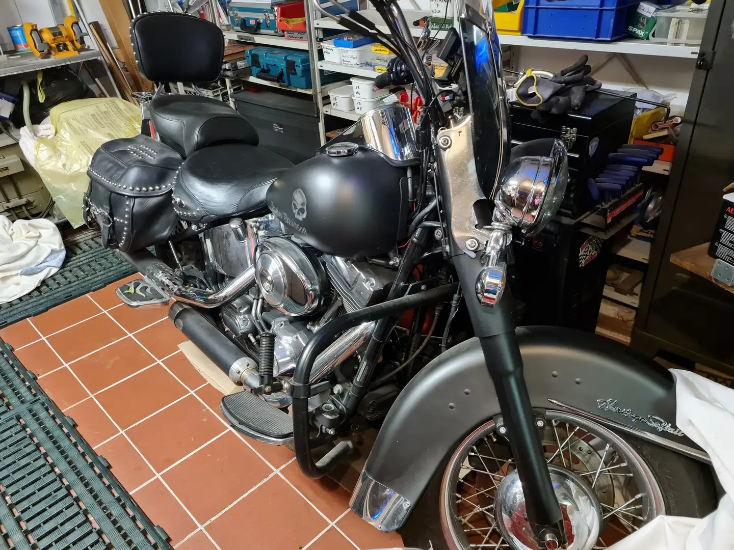 Harley-Davidson Heritage Softail Classic Noir - 1