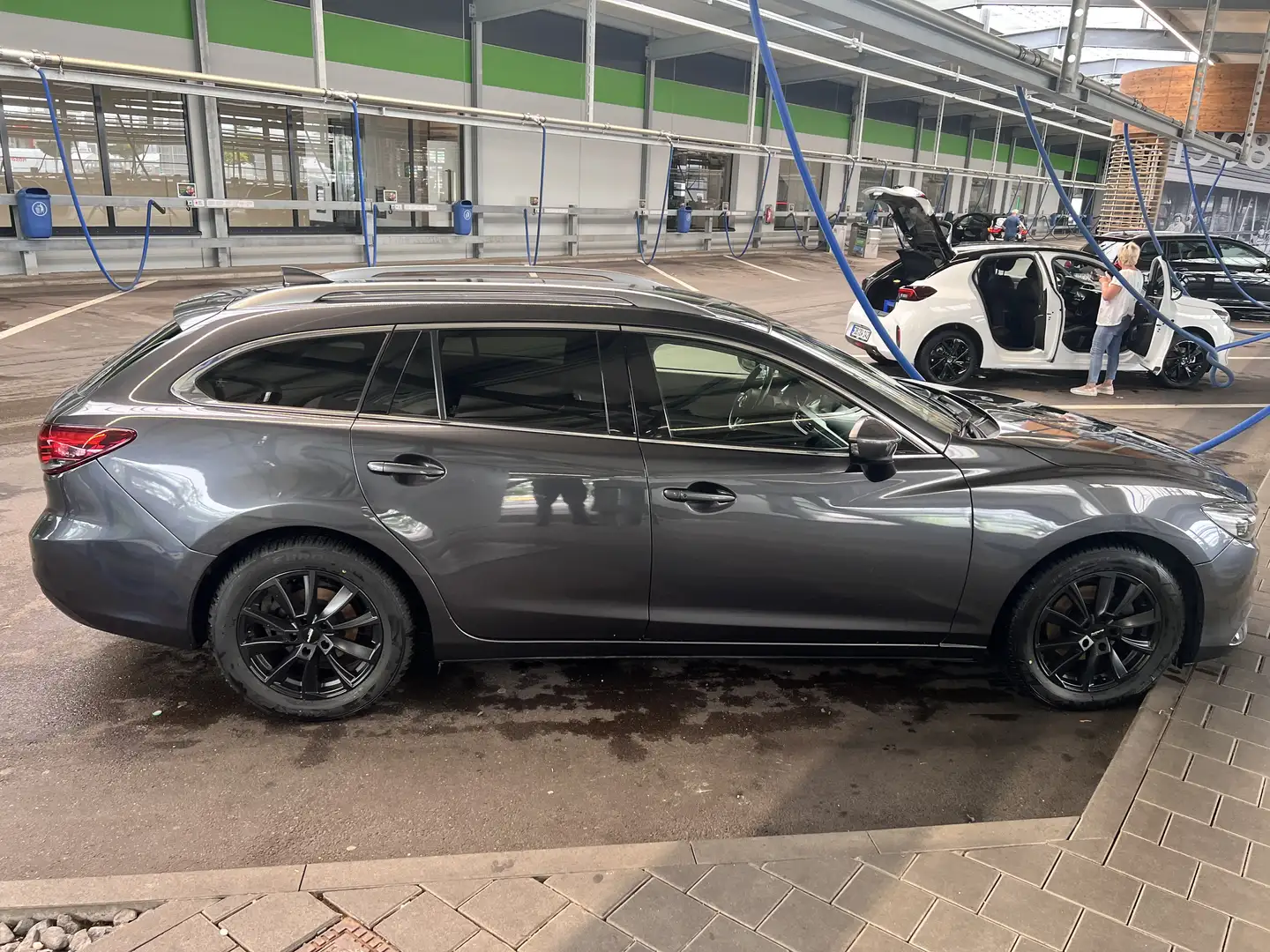 Mazda 6 SKYACTIV-D 175 Sports-Line, TÜV 2027, Neu DPF Grau - 2