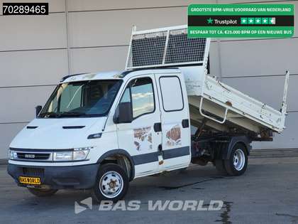Iveco Daily 35C12 Kipper Dubbel Cabine Dubbellucht Tipper Benn