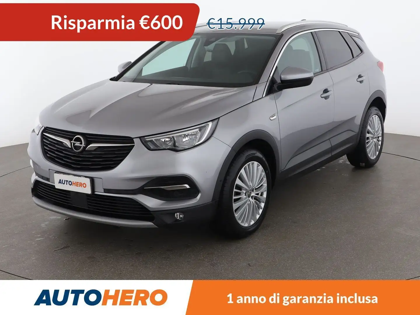 Opel Grandland X 1.6 CDTI DPF Innovation aut Grigio - 1