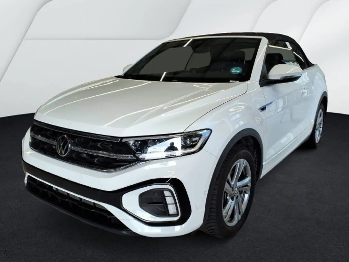 Volkswagen T-Roc Cabriolet 1,5 TSI DSG R-Line AHK Weiß - 2