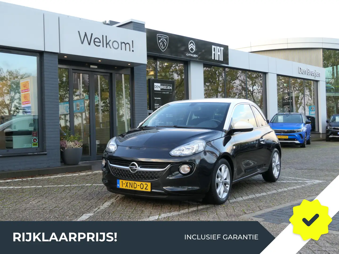Opel Adam 1.2 Jam | Airco | IntelliLink | 1e eigenaar! Noir - 1