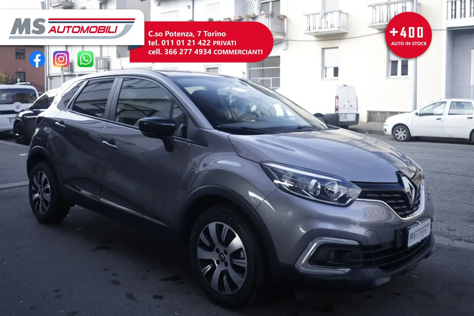 Renault Captur Renault Captur dCi 8V 110 CV Start&Stop Energy In Серый - 1