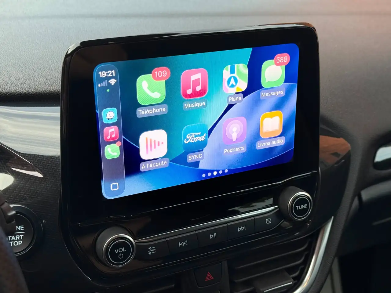 Ford Fiesta 1.0 *ST LINE*CARPLAY*LED*RADARS*GARANTIE 12MOIS, миниатюра 18