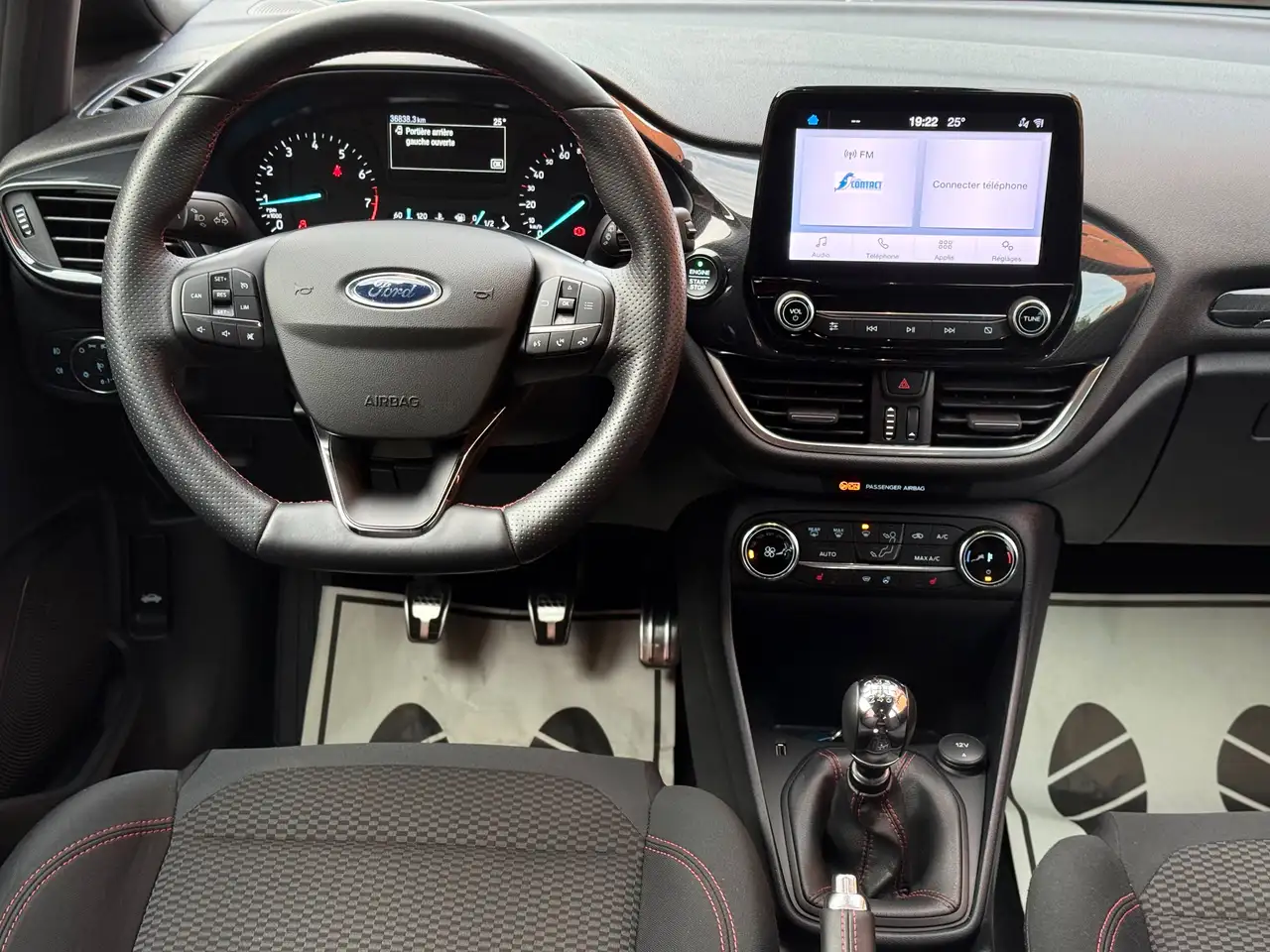 Ford Fiesta 1.0 *ST LINE*CARPLAY*LED*RADARS*GARANTIE 12MOIS, миниатюра 22
