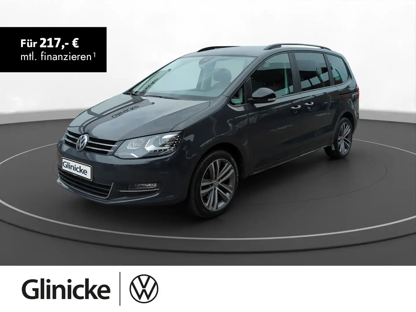 Volkswagen Sharan 1.4 TSI Highline Black Style Xenon StHz D Grau - 1