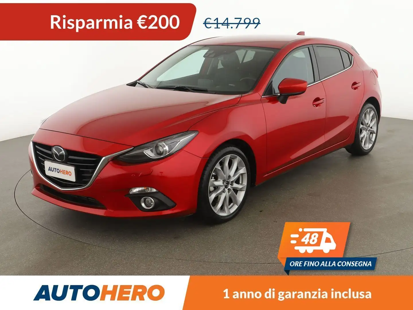 Mazda 3 2.2 Turbodiesel Exceed Roşu - 1