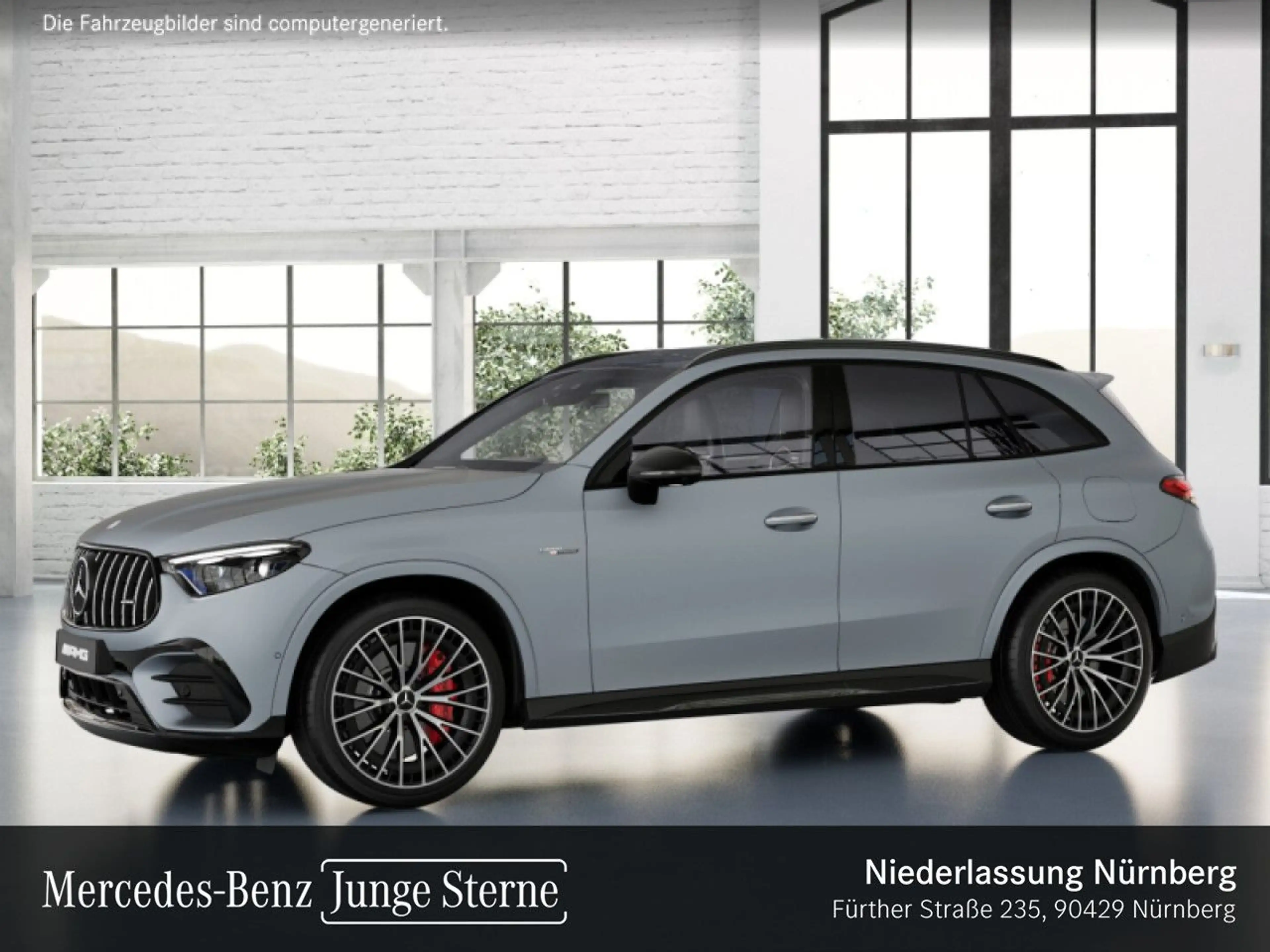 Mercedes-Benz GLC 63 AMG GLC 63 S E NIGHT+DRIVERS+PANO+360+AHK+BURMESTER+9G — photo 3