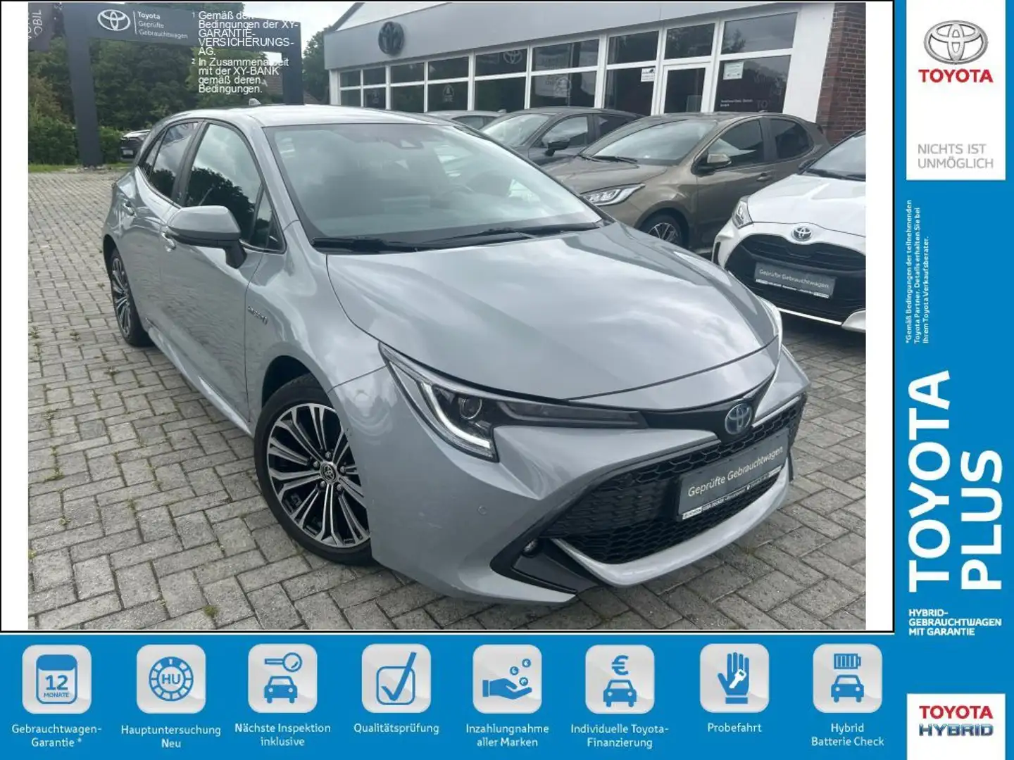 Toyota Corolla 1.8 Hybrid Team Deutschland Gris - 1