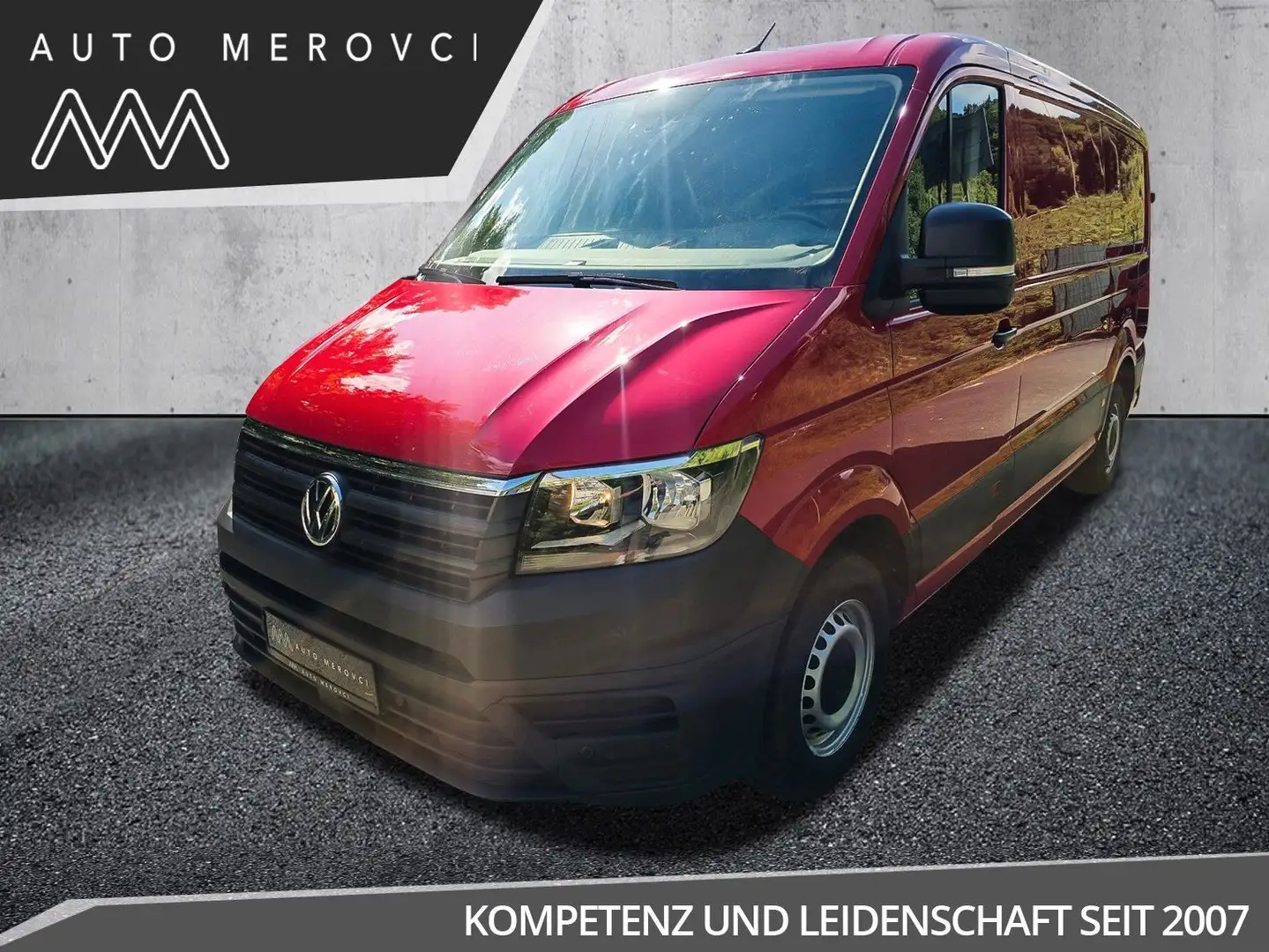 Volkswagen Crafter Kasten 35 FWD Mittellang/Navi/CarPlay/Cam/Klima Roşu - 1