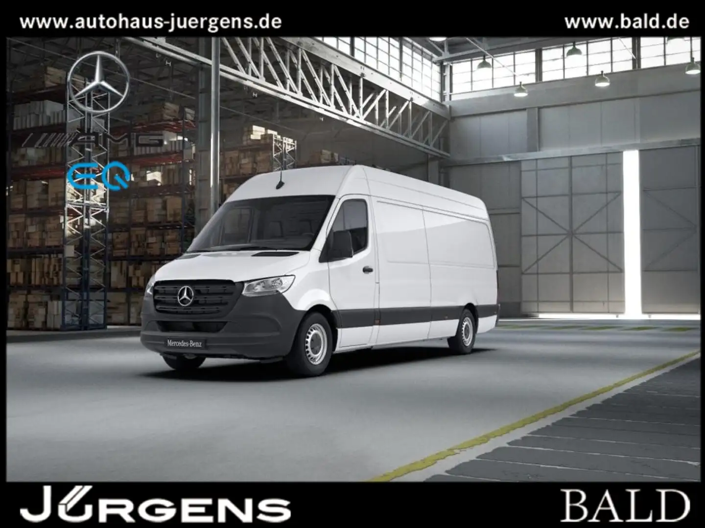 Mercedes-Benz Sprinter 317 +MBUX+Cam Weiß - 1