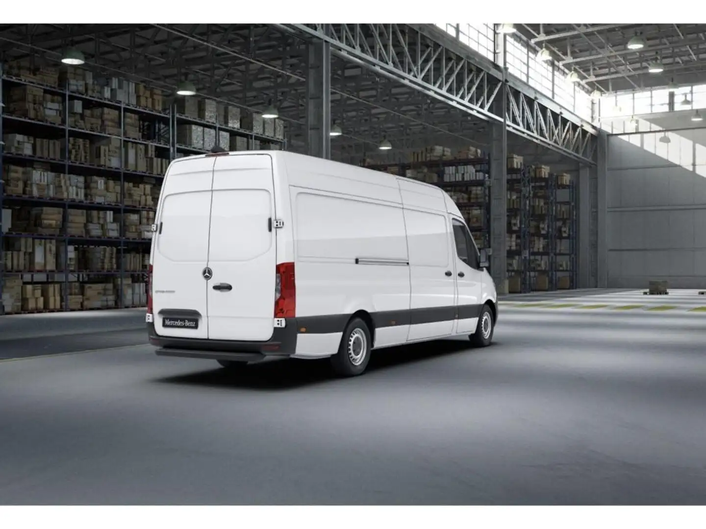 Mercedes-Benz Sprinter 317 +MBUX+Cam Weiß - 2
