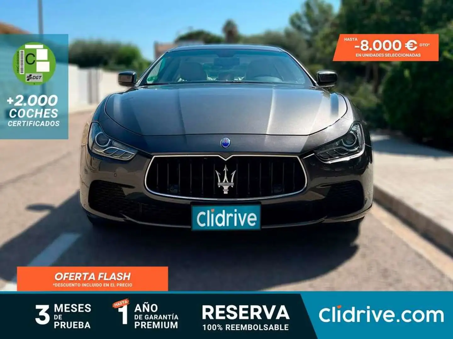 Maserati Ghibli S 3.0 V6 BT RWD Gris - 2