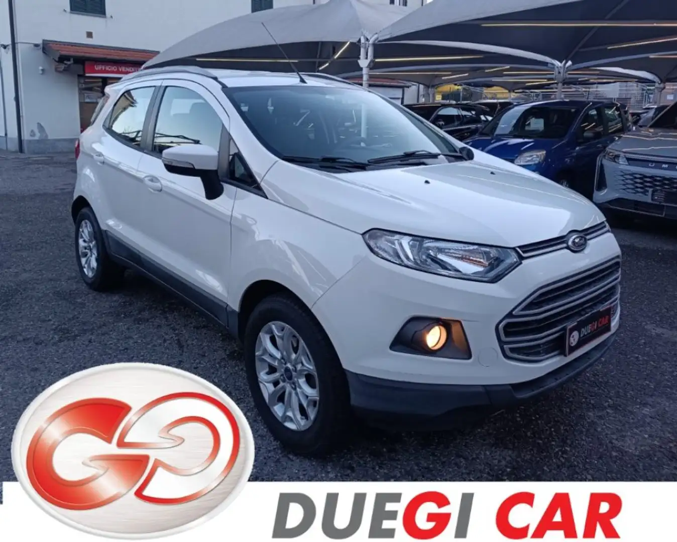 Ford EcoSport 1.0 EcoBoost 125 CV Plus Weiß - 1