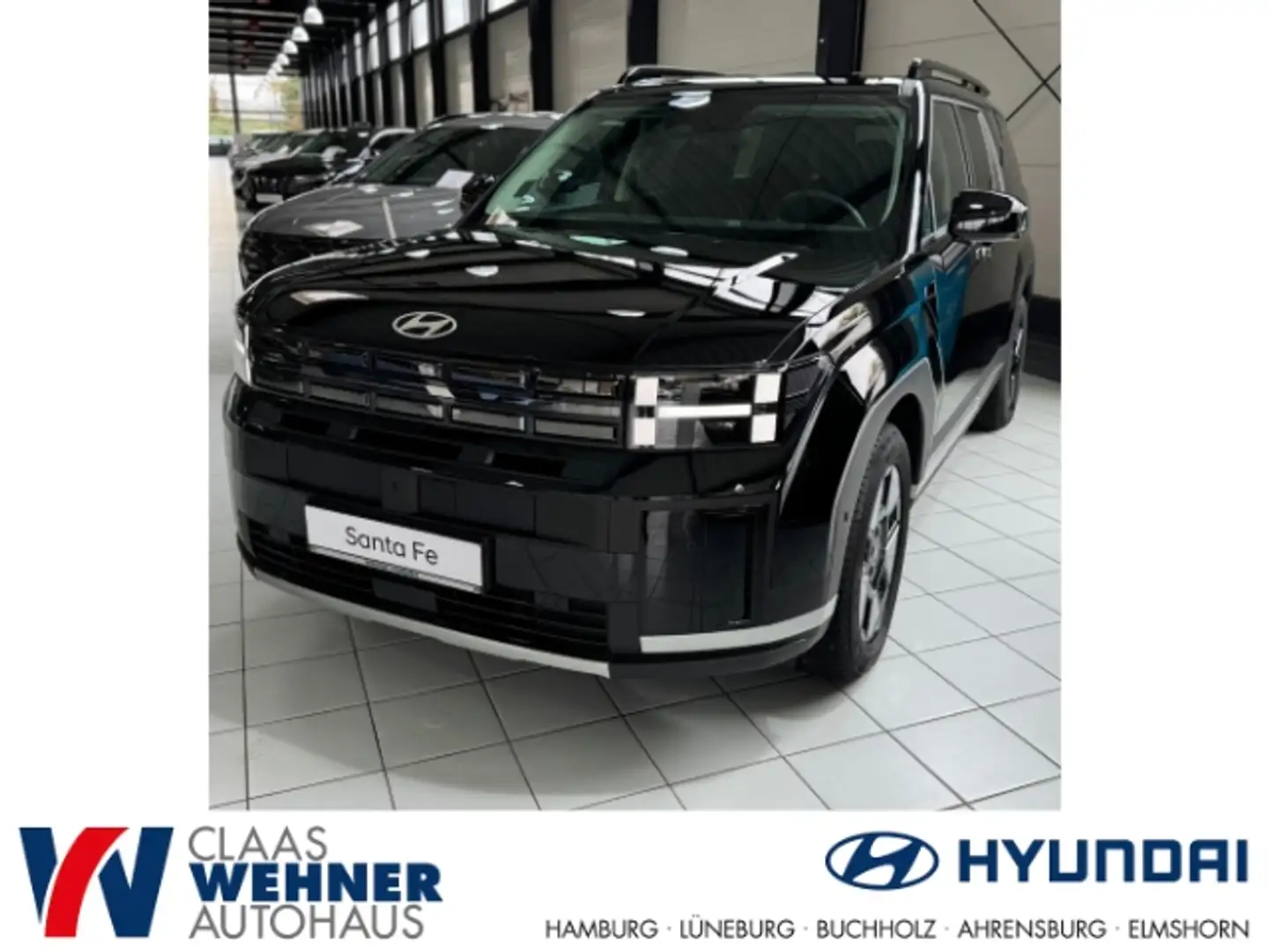 Hyundai SANTA FE Hyundai (5-Sitzer) HEV (MY25) 1.6 T-GDI (215 PS) 6 Schwarz - 1