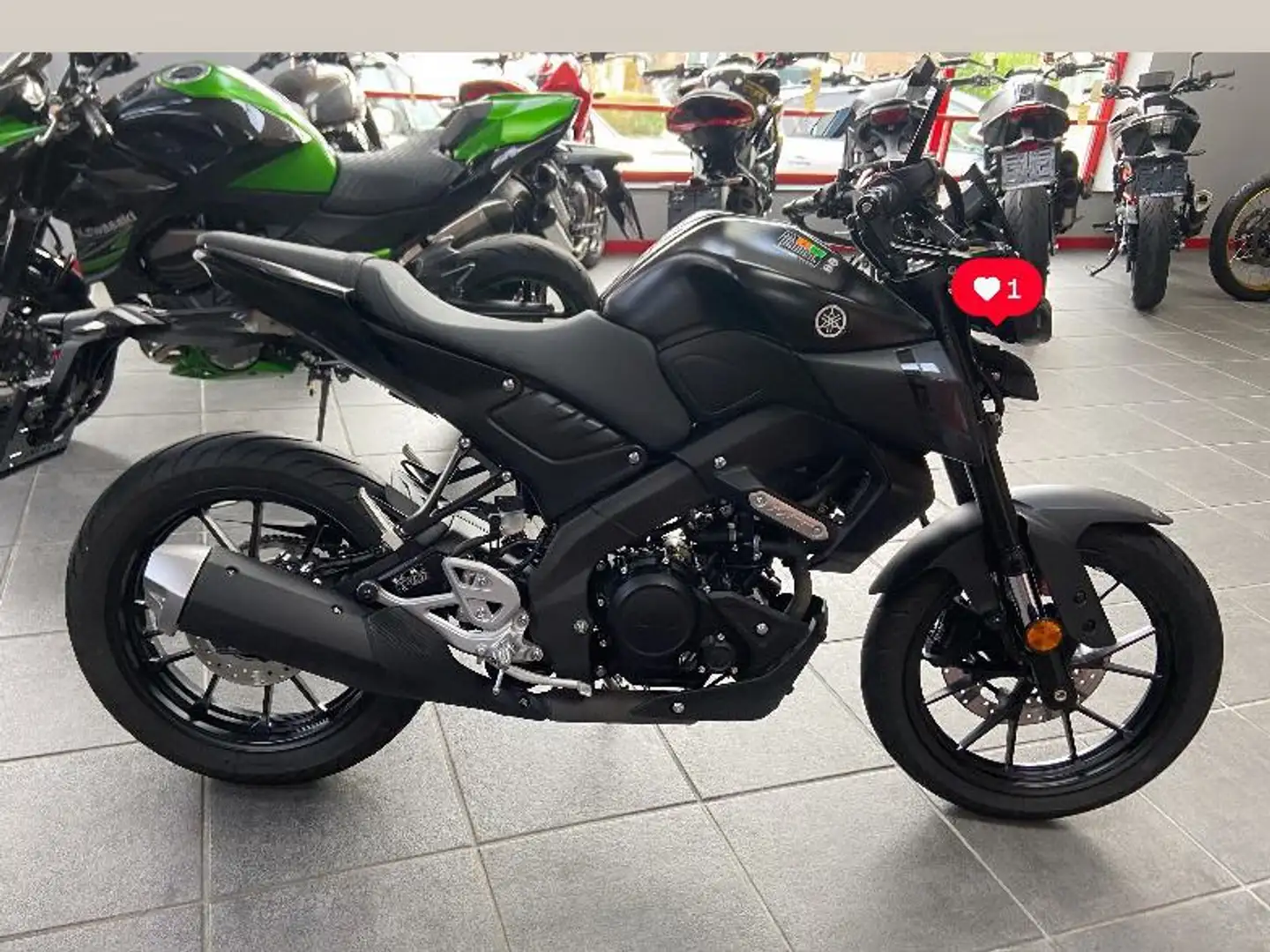 Yamaha MT-125 Zwart - 2