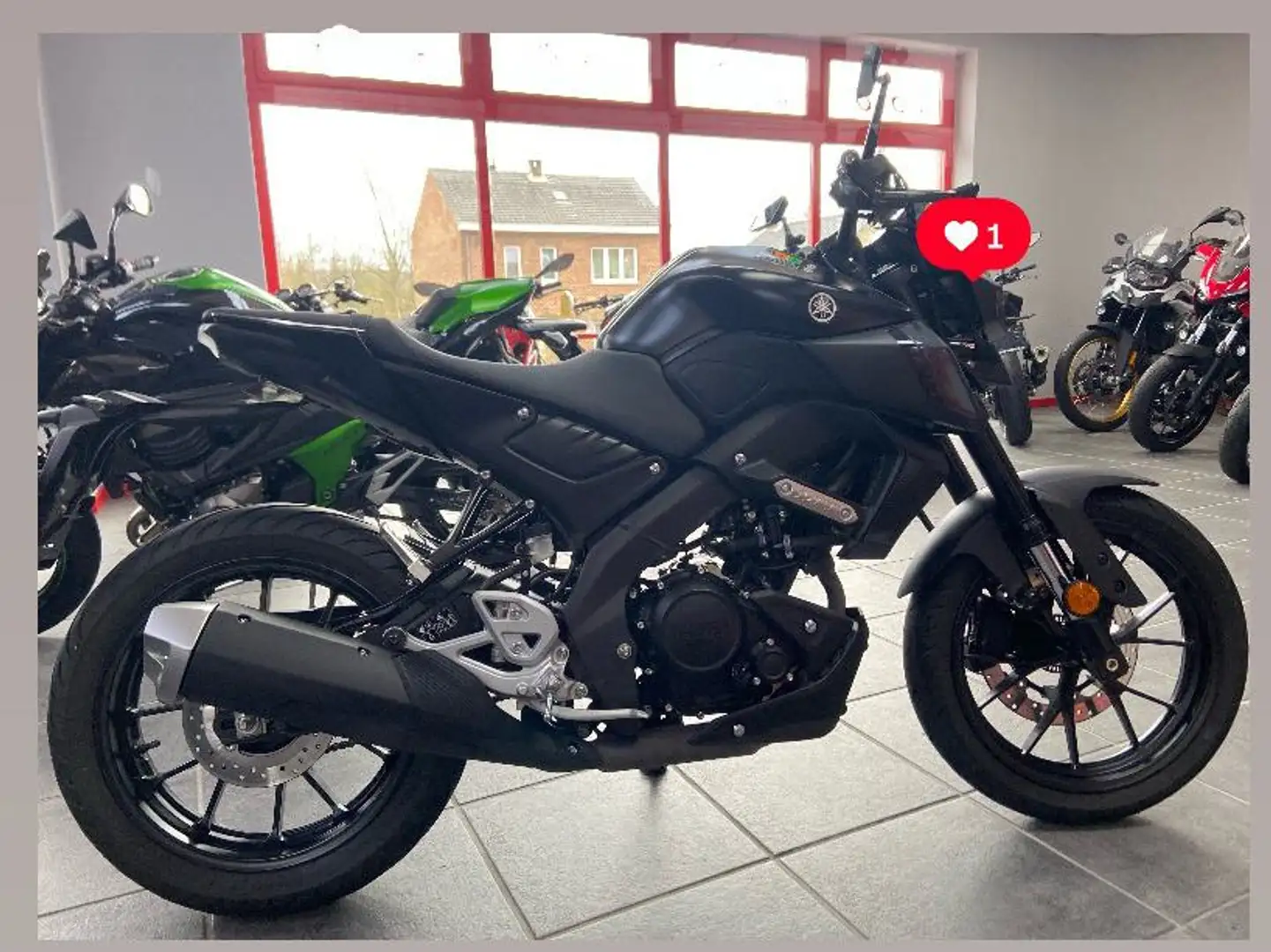 Yamaha MT-125 Zwart - 1